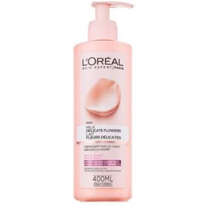 1+1 gratis: L'Oréal Delicate Flowers Reinigingsmelk 400 ml