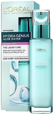 L'Oréal Paris Hydra Genius Aloe Water - Sensible Haut Face Fluid, 70 ml