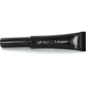 L'Oreal - Lip Paint Matte - Zwart - 8 ml