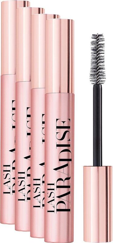 L’Oréal Paris - Paradise Extatic - Mascara - Zwart - Voordeelverpakking - 4 stuks