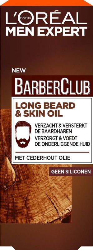 L’Oréal Paris - BarberClub - Baardolie - Transparant - 30ml