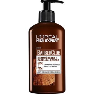 L'Oreal Paris MEN EXPERT BARBER CLUB champú barba-rostro-cabello 200 ml