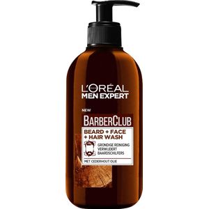 Men Expert BarberClub Beard, Hair & Face Wash