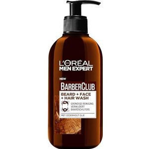 Men Expert BarberClub Beard, Hair & Face Wash