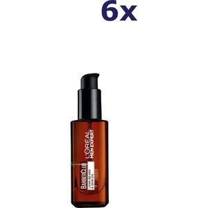 L'Oréal Paris Men Expert BarberClub Baardolie - Voor Lange Baard en Huid - 6 x 30 ml - Multiverpakking