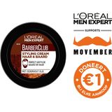 L'Oréal Paris Men Expert BarberClub Beard & Hair Styling Cream - 75ml