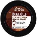 L'Oréal Paris Men Expert BarberClub Beard & Hair Styling Cream - 75ml
