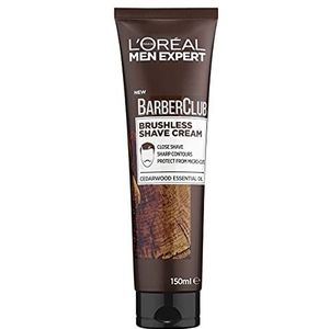 L'Oréal Men Expert Barber Club Precision Shave Down and Shape Cream, 150 ml