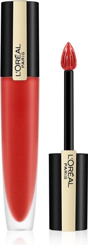L'Oréal Paris Rouge Signature Lippenstift - 113 I Don't - Rood - Matte Vloeibare Lipstick