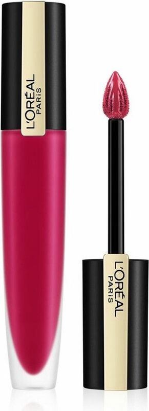 L’Oréal Paris Rouge Signature Lippenstift - 114 I Represent - Roze - Matte Vloeibare Lipstick
