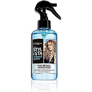L'Oréal Paris Stylista Beach Waves Textuurspray voor zacht haar, zacht haar, siliconenvrije formule voor een natuurlijke aanraking, 200 ml
