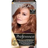 L’Oréal Paris - Préférence 7.23 Bali - Haarverf - Roségoud Blond