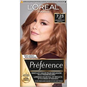 L'Oréal Paris - Preference - Haarkleur - 7.23 Rijke Roos - Iriserend Goud Blond