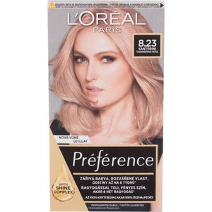 L’Oréal Paris - Préférence - Haarkleuring - Tint 8.23 Medium Rose Gold - 1 st