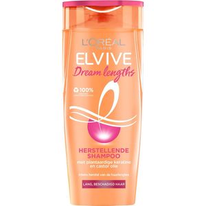 L'Oréal Paris Elvive Dream Lengths - Shampoo met Castorolie en Niacinamide - Lang en Beschadigd Haar - 250ml