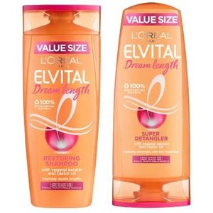 L'Oréal Paris Elvital Dream Length Shampoo & Conditioner 500 ml + 400 ml