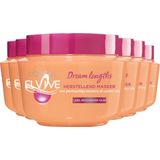 L'Oréal Paris Elvive Dream Lengths - Haarmasker - Voor Lang & Beschadigd Haar - 6 x 300ml