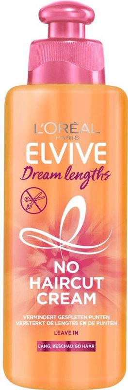 L’Oréal Paris Elvive Dream Lengths No Haircut Cream - Lang, Beschadigd Haar - 200m