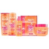 L'Oréal Paris Elvive Dream Lengths - Shampoo met Castorolie en Niacinamide voor Lang en Beschadigd Haar - 6x 250ml