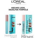 4x L'Oréal Lash Paradise Mascara Waterproof Zwart