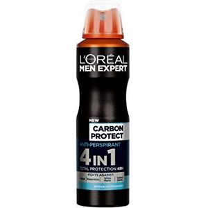 L'oreal Loreal Men Expert Carbon Protect 4-in-1 anti-transpirant deodorant-spray, 150 ml