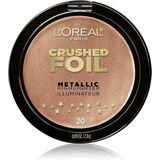 L'Oréal Paris Crushed Foil Metallic Highlighter- 20 Gilded Gold