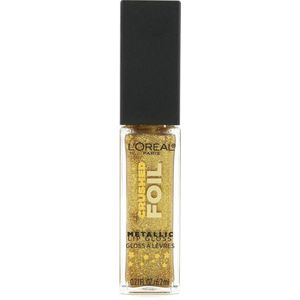 L'Oréal Paris Crushed Foil Metallic Lipgloss - 14 Mirrored
