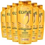 L'Oréal Paris Elvive Extraordinary - Oil Shampoo - Droog haar - 6 x 250ml
