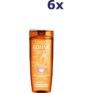 L'Oréal Paris Elvive Extraordinary Oil Fijne Kokosolie - Shampoo - Normaal/Droog Haar - 6 x 250ml