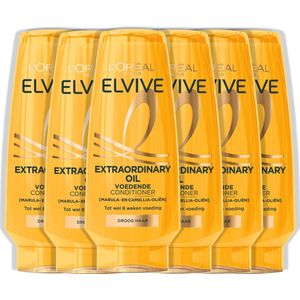 L'Oréal Paris Elvive Extraordinary Oil Conditioner - Droog haar - 6 x 200ml