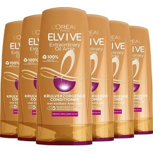 L'Oréal Paris Elvive Extraordinary Oil Krulverzorging - Conditioner - 6 x 200ml