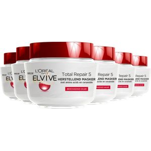 L'Oréal Paris Elvive Total Repair 5 - Haarmasker - 6 x 300ml