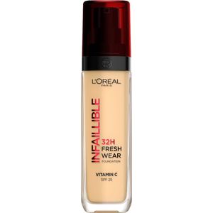 L’Oréal Paris - Infaillible 32HR Fresh Wear - Langhoudende Foundation - 30ML
