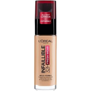 L’Oréal Paris - Infaillible 32HR Fresh Wear Foundation - 200 Langhoudende Foundation met SPF 25 - 30 ml