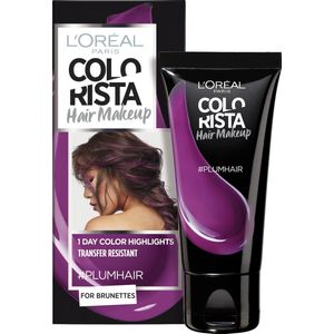 L'Oréal Paris Colorista Hair Makeup - Plum - 1 Dag Haarkleuring