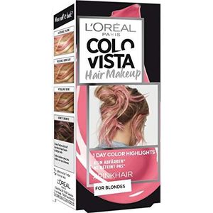 L'Oréal Paris Colovista Hair Makeup 1-Day-Color-Highghts 6 roze haar