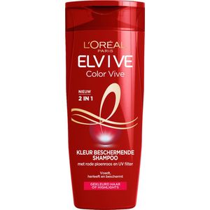 L'Oréal Paris Elvive Color Vive 2-in-1 Kleurbeschermende Shampoo & Conditioner - Gekleurd Haar - 250ml