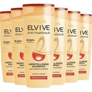 Aanbieding: 6x L'Oreal Elvive Anti-haarbreuk shampoo (250 ml)