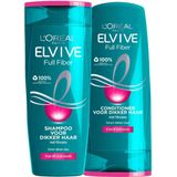 6x L'Oréal Elvive Full Fiber Shampoo 250 ml