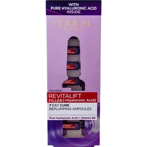 L’Oréal Paris Revitalift Filler Vullende Hyaluron Serum in Ampullen 7x1,3 ml