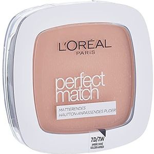 L’Oréal Paris Make-up teint Poeder Perfect Match Poeder No. 7.D / 7.W Golden Amber