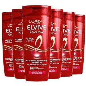 L'Oréal Paris Elvive Color Vive Kleurbeschermende Shampoo & Conditioner - Gekleurd Haar - 6 x 250ml