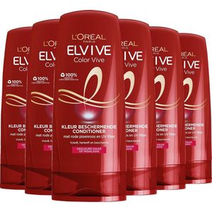 L'Oréal Paris Elvive Color Vive conditioner - 6 x 200 ml - voordeelverpakking