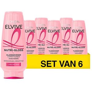 L'Oréal Paris Elvive Nutri Gloss - Crèmespoeling - 6 x 200ml
