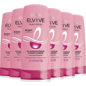 L’Oréal Paris Elvive Nutri Gloss Conditioner Voordeelverpakking - 6 x 200ml