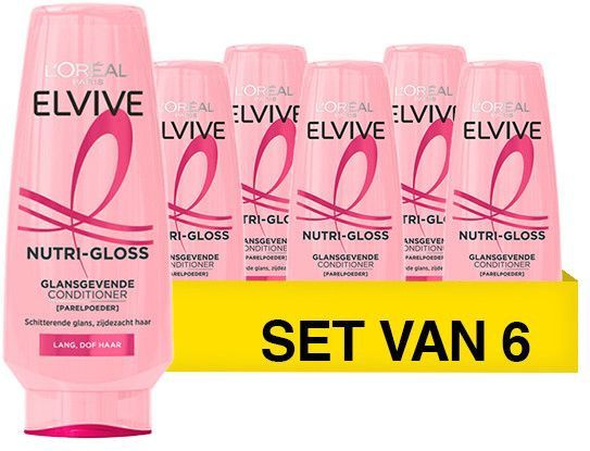 L'Oréal Paris Elvive Nutri Gloss - Crèmespoeling - 6 x 200ml