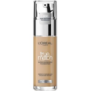 L’Oréal Paris True Match Foundation - Natuurlijk dekkende foundation met Hyaluronzuur en SPF 16 - 6D/W - 30 ml