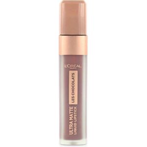 L’Oréal Paris Ultra Les Chocolates Matte Liquid Lippenstift - 858 Oh My Choc!