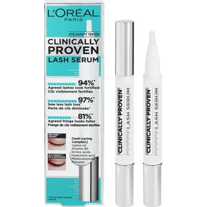 L’Oréal Paris Clinically Proven Lash Serum - Verzorgend Wimperserum – Verrijkt met hyaluronzuur - 2 ml