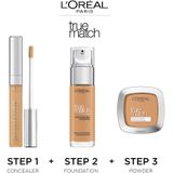 L’Oréal ParisTrue Match Foundation - Natuurlijk dekkende foundation met Hyaluronzuur en SPF 16 - 3.5N - 30 ml